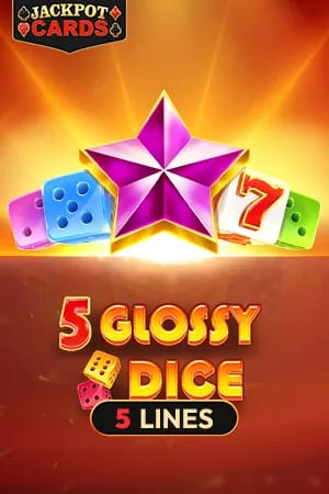 5 Glossy Dice