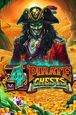 4 Pirate Chests